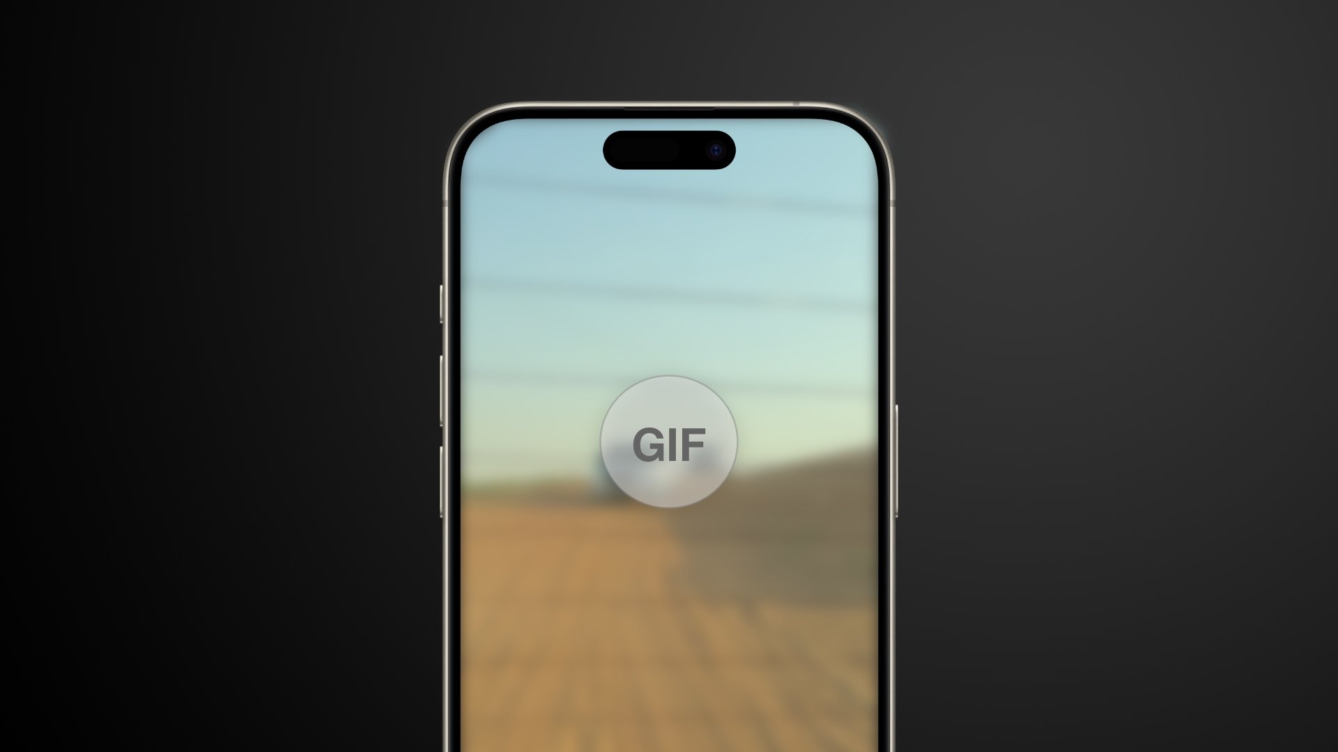 Comment convertir une vidéo en GIF depuis l'iPhone