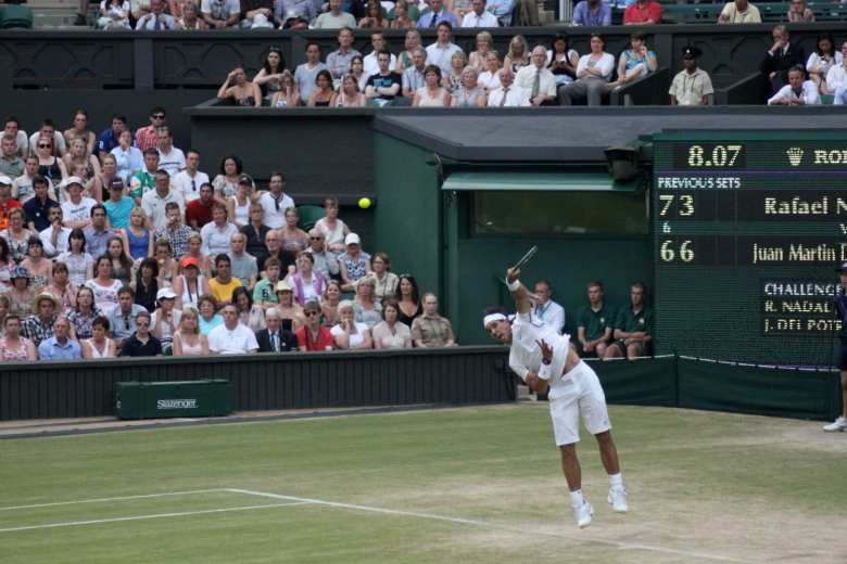 Rafael Nadal à Wimbledon